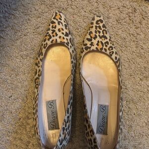 Leopard Print Heels 39 1/2